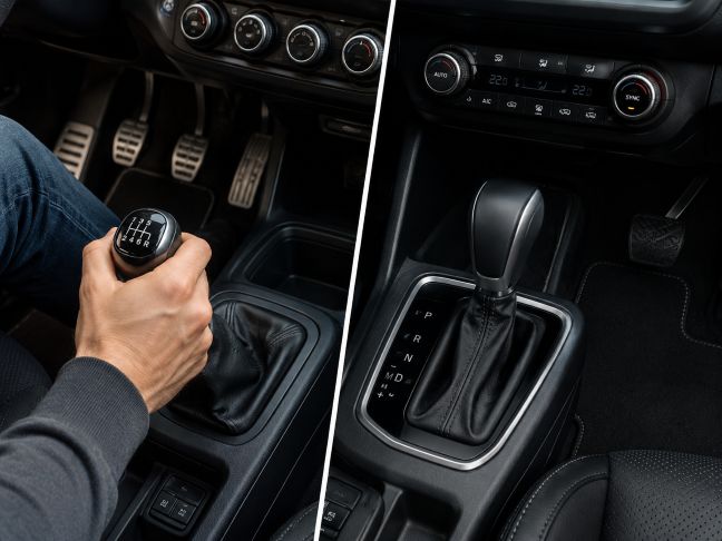Manual and automatic gearbox comparison for Kent hire cars